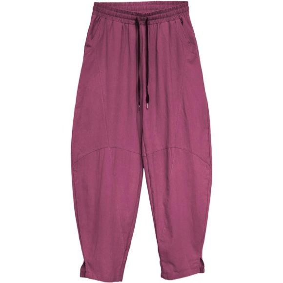 Men's Cotton Linen Pants Elastic Drawstring Waist Lightweight Summer Pants - Picture 5 of 5